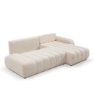 Narożnik wolnostojący BALOO Prawy w tkaninie LAMBI 08