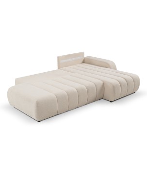 Narożnik wolnostojący BALOO Prawy w tkaninie LAMBI 08