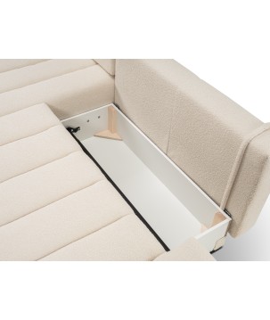 Narożnik wolnostojący BALOO Prawy w tkaninie LAMBI 08