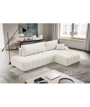 Narożnik wolnostojący BALOO Prawy w tkaninie LAMBI 12