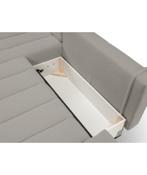 Narożnik wolnostojący BALOO Prawy w tkaninie LAMBI 13