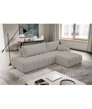 Narożnik wolnostojący BALOO Prawy w tkaninie LAMBI 13