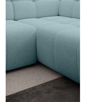 Narożnik COCOON L z elektryczną regulacją siedziska Lewostronny w tkaninie JAGUAR 16