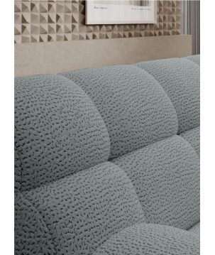 Narożnik COCOON L z elektryczną regulacją siedziska Prawostronny w tkaninie JAGUAR 19