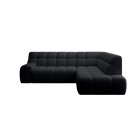 Narożnik COCOON L z elektryczną regulacją siedziska Prawostronny w tkaninie JAGUAR 22