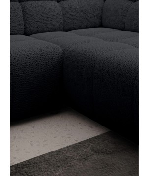 Narożnik COCOON L z elektryczną regulacją siedziska Prawostronny w tkaninie JAGUAR 22