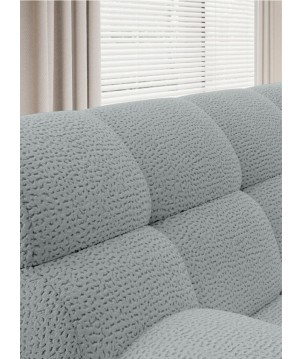 Narożnik COCOON S w układzie L z elektryczną regulacją siedziska Lewostronny w tkaninie JAGUAR 19