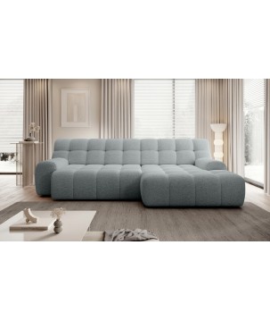 Narożnik COCOON S w układzie L z elektryczną regulacją siedziska Prawostronny w tkaninie JAGUAR 19