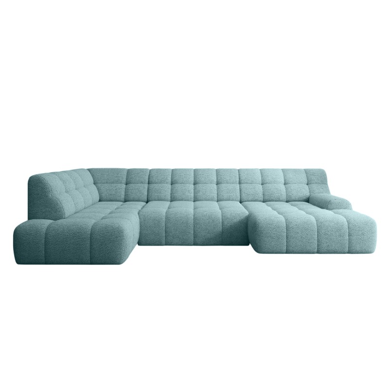 Narożnik COCOON XL w układzie U z elektryczną regulacją siedziska Lewostronny w tkaninie JAGUAR 16