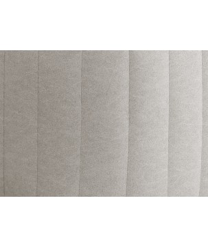 Pufa LAREN w kolorze ecru w tkaninie CASTEL 04