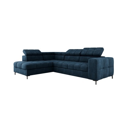 Narożnik PABLOS układ L strona Lewa w tkaninie VOGUE 13 regulowane zagłówki z funkcją spania