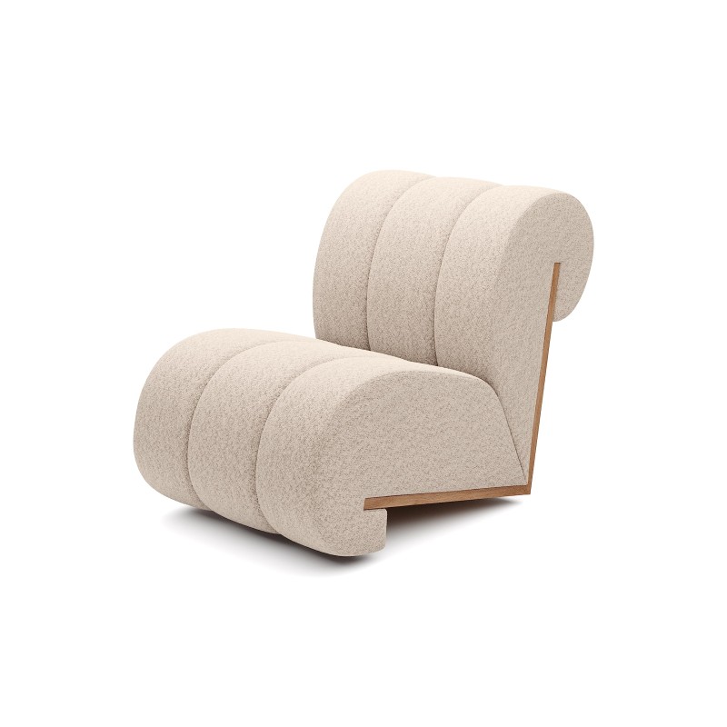 Fotel CATCH ME w tkaninie 3D