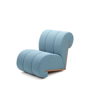 Fotel CATCH ME w tkaninie 3D