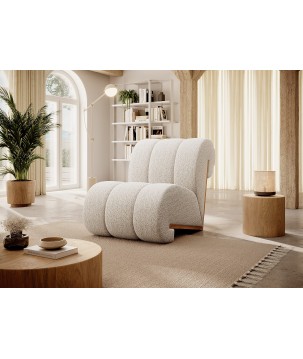 Fotel CATCH ME w tkaninie 3D