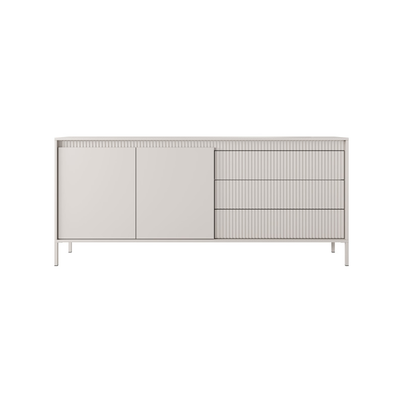 Komoda SENSO 2D3S push-to-open