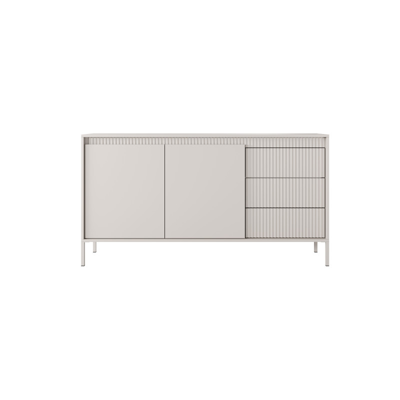 Komoda SENSO 2D3S push-to-open
