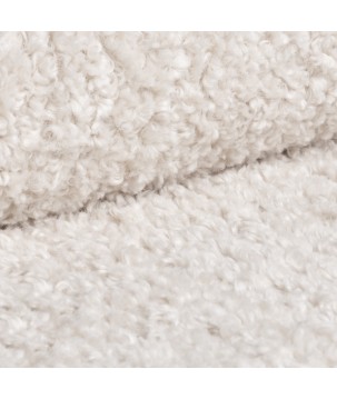 Fotel CIRO z szerokim siedziskiem i drewnianymi nogami w tkaninie ROLF 04