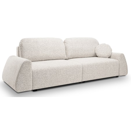 Sofa ALMI z funkcja spania i pojemnikiem JASNY BEŻ EXCITE ME 01