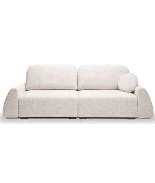 Sofa ALMI z funkcja spania i pojemnikiem JASNY BEŻ EXCITE ME 01