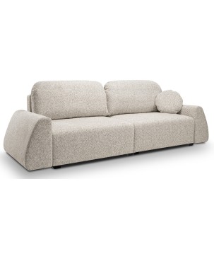 Sofa ALMI z funkcja spania i pojemnikiem BEŻOWY EXCITE ME 02
