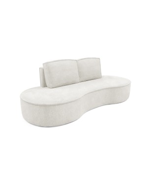 Sofa MOLLY z funkcja spania i pojemnikiem BIAŁY ABRIAMO 04