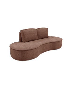 Sofa MOLLY z funkcja spania i pojemnikiem BRĄZOWY ABRIAMO 12