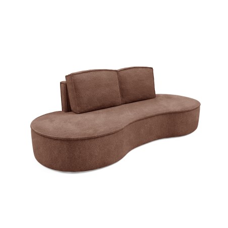 Sofa MOLLY z funkcja spania i pojemnikiem BRĄZOWY ABRIAMO 12