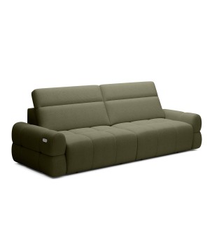 Sofa MATEO z funkcją RELAX i elektryczną regulacji siedziska tkanina PERFECT HARMONY 39 WERSAL