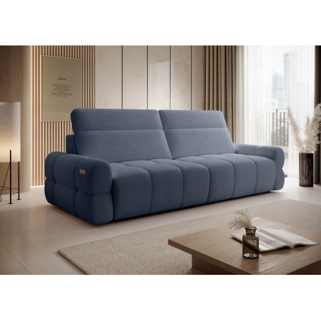 Sofa MATEO z funkcją RELAX i elektryczną regulacji siedziska tkanina PERFECT HARMONY 77 WERSAL