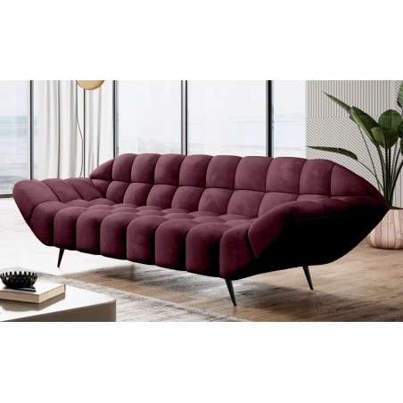 Sofa GAPPA 3 osobowa wolnostojąca w tkaninie MONOLITH 69 WERSAL