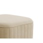 Pufa LAREN w kolorze beżowym w tkaninie CASTEL 15