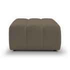 Pufa BALOO w kolorze jasnego brązu w tkaninie LAMBI 03