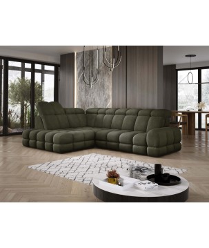 Narożnik TOLLO L Lewostronny Elektryczna regulacja Anthology 12 kolor Leśna Zieleń WERSAL