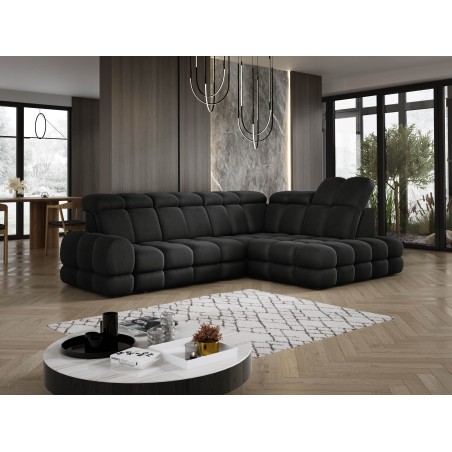 Narożnik TOLLO L Prawostronny Elektryczna regulacja Solar 99 kolor Antracytowy WERSAL