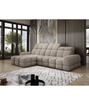 Narożnik TOLLO MINI S Lewostronny Elektryczna regulacja Anthology 06 kolor Cappucino WERSAL