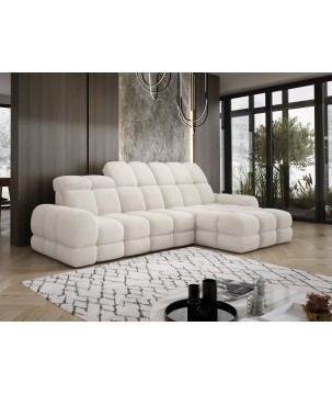 Narożnik TOLLO MINI S Prawostronny Elektryczna regulacja Anthology 01 kolor Kremowy WERSAL