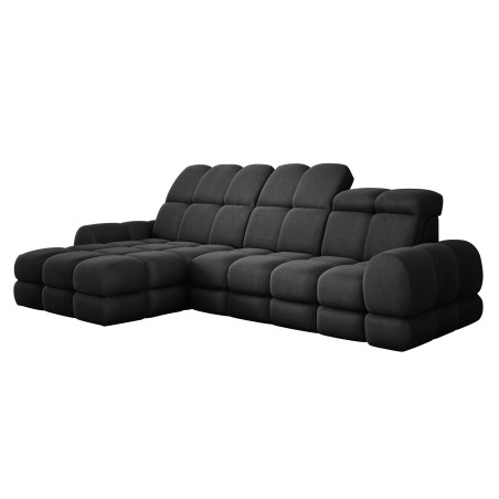 Narożnik TOLLO MINI S Lewostronny Elektryczna regulacja Solar 99 kolor Antracytowy WERSAL