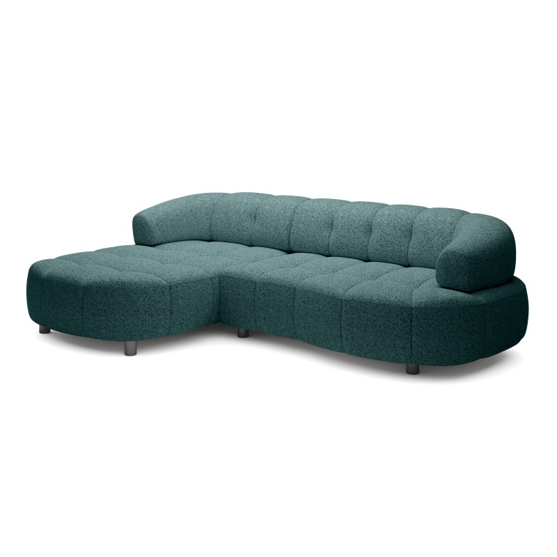 Narożnik VELPA S z elektryczną regulacją siedziska Lewostronny wolnostojący w tkaninie PUENTE 39 WERSAL