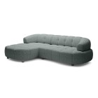 Narożnik VELPA S z elektryczną regulacją siedziska Lewostronny wolnostojący w tkaninie PUENTE 92 WERSAL