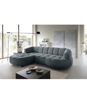 Narożnik VELPA S z elektryczną regulacją siedziska Lewostronny wolnostojący w tkaninie PUENTE 94 WERSAL