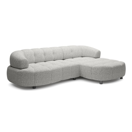 Narożnik VELPA S z elektryczną regulacją siedziska Prawostronny wolnostojący w tkaninie PUENTE 06 WERSAL