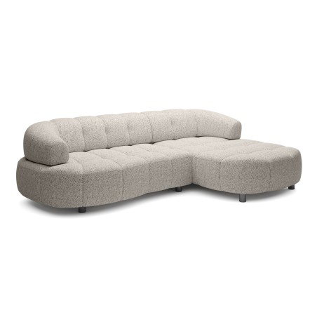 Narożnik VELPA S z elektryczną regulacją siedziska Prawostronny wolnostojący w tkaninie PUENTE 16 WERSAL