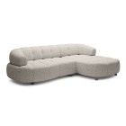 Narożnik VELPA S z elektryczną regulacją siedziska Prawostronny wolnostojący w tkaninie PUENTE 16 WERSAL