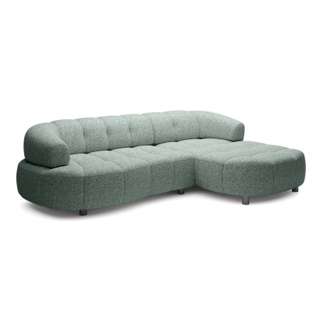 Narożnik VELPA S z elektryczną regulacją siedziska Prawostronny wolnostojący w tkaninie PUENTE 33 WERSAL