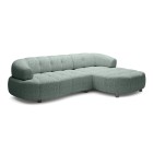 Narożnik VELPA S z elektryczną regulacją siedziska Prawostronny wolnostojący w tkaninie PUENTE 33 WERSAL