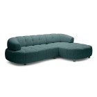 Narożnik VELPA S z elektryczną regulacją siedziska Prawostronny wolnostojący w tkaninie PUENTE 39 WERSAL