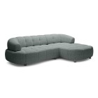 Narożnik VELPA S z elektryczną regulacją siedziska Prawostronny wolnostojący w tkaninie PUENTE 92 WERSAL