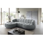 Narożnik VELPA S Lewostronny z elektryczną regulacją siedziska wolnostojący w tkaninie PUENTE 11 WERSAL