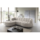 Narożnik VELPA S Lewostronny z elektryczną regulacją siedziska wolnostojący w tkaninie PUENTE 16 WERSAL