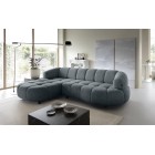 Narożnik VELPA S Lewostronny z elektryczną regulacją siedziska wolnostojący w tkaninie PUENTE 94 WERSAL